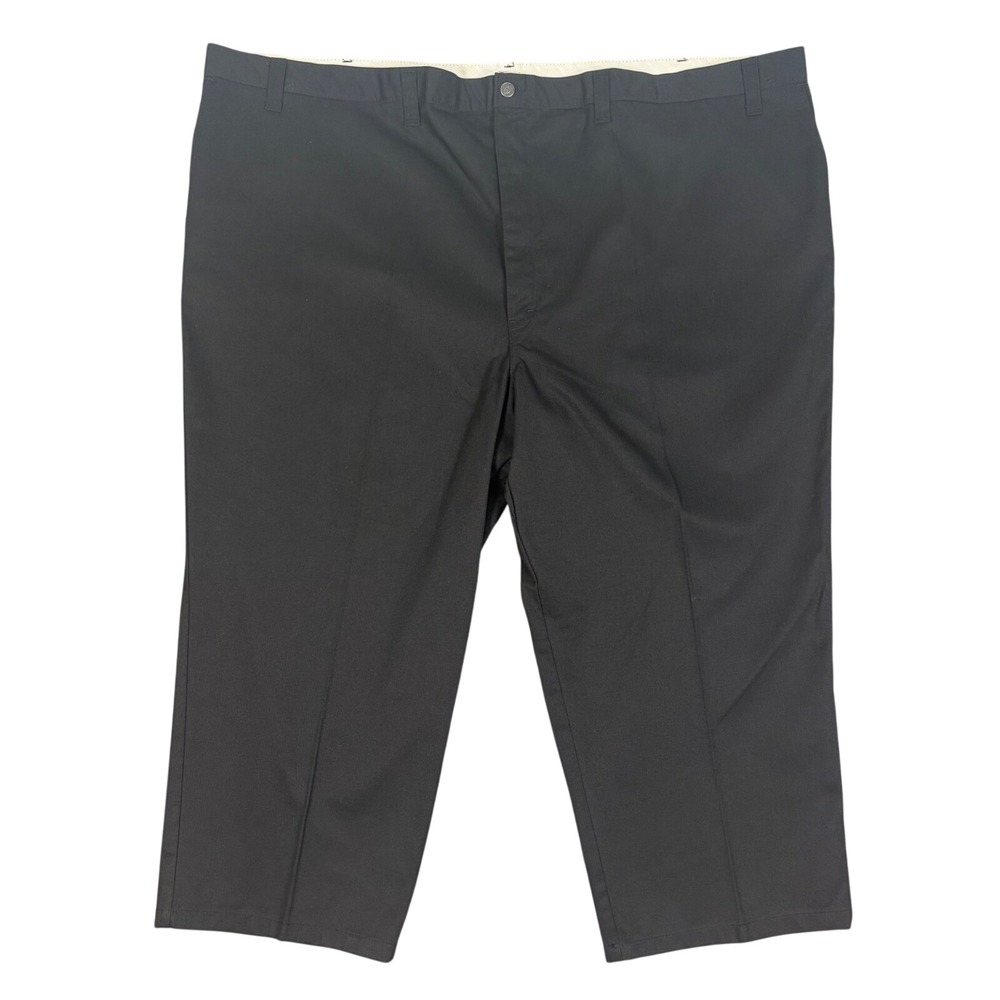 Dickies‎ Pants Mens 58x26 Black LP810BK Flat Front Work Trousers Straight Leg